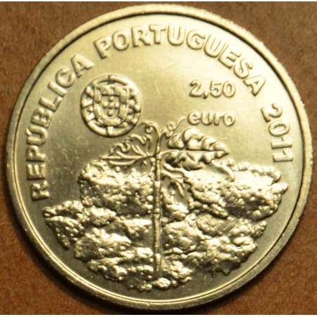 eurocoin eurocoins 2,5 Euro Portugal 2011 - Pico Island vinyard (UNC)