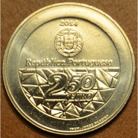 Euromince mince 2,5 Euro Portugalsko 2014 - Národné zdravie (UNC)