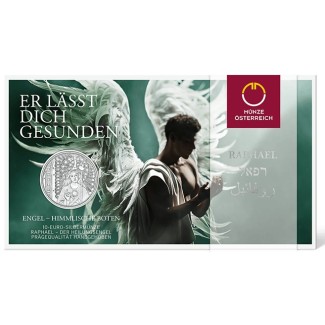 eurocoin eurocoins 10 Euro Austria 2018 - Raphael healing angel (BU)