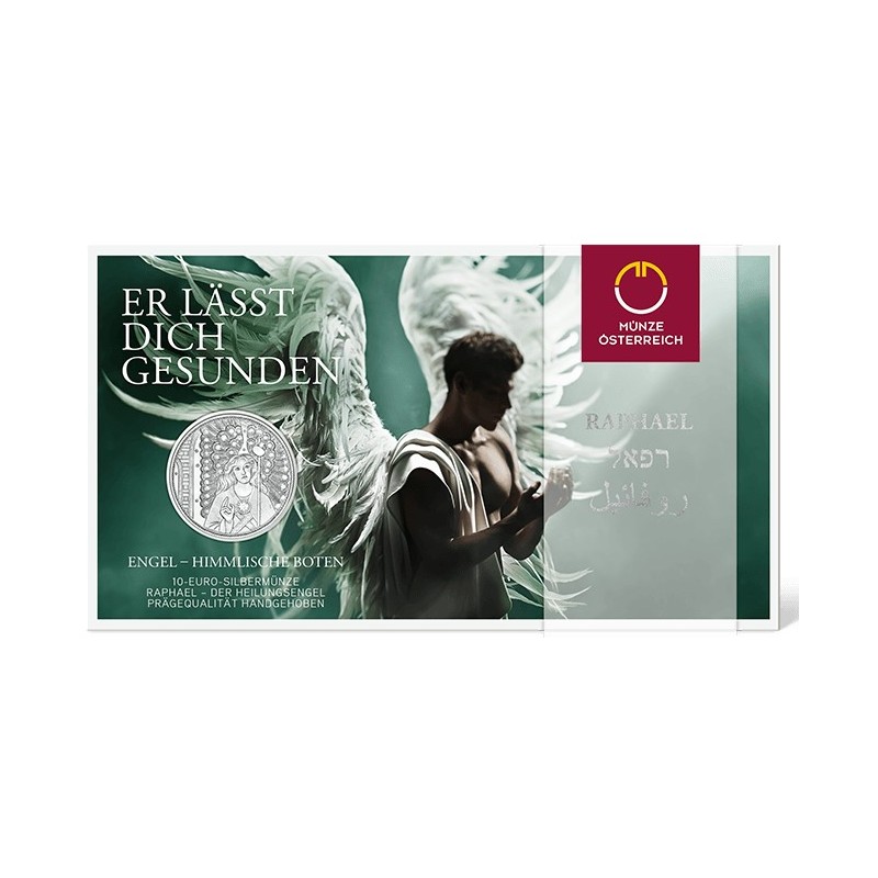 eurocoin eurocoins 10 Euro Austria 2018 - Raphael healing angel (BU)