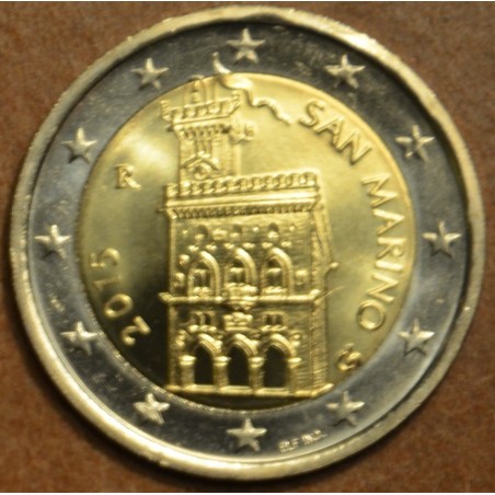 Euromince mince 2 Euro San Marino 2015 - Dom vlády (UNC)