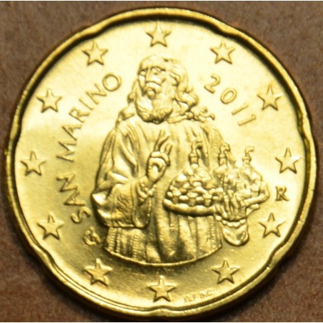 Euromince mince 20 cent San Marino 2011 (UNC)