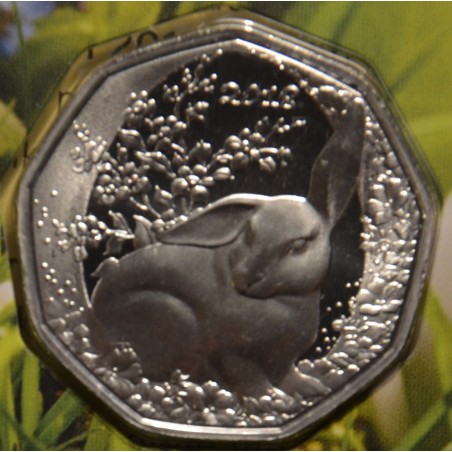 Euromince mince 5 Euro Rakúsko 2018 Zajac (BU)