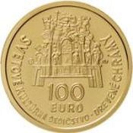 eurocoin eurocoins 100 Euro Slovakia 2010 - Wooden Churches (Proof)