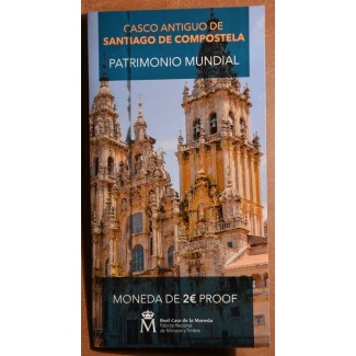 euroerme érme 2 Euro Spanyolország 2018 - Santiago de Compostela (P...