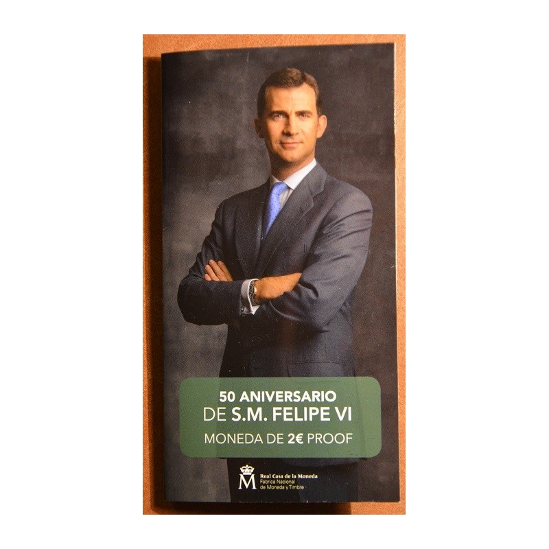 eurocoin eurocoins 2 Euro Spain 2018 - Felipe VI. (Proof)