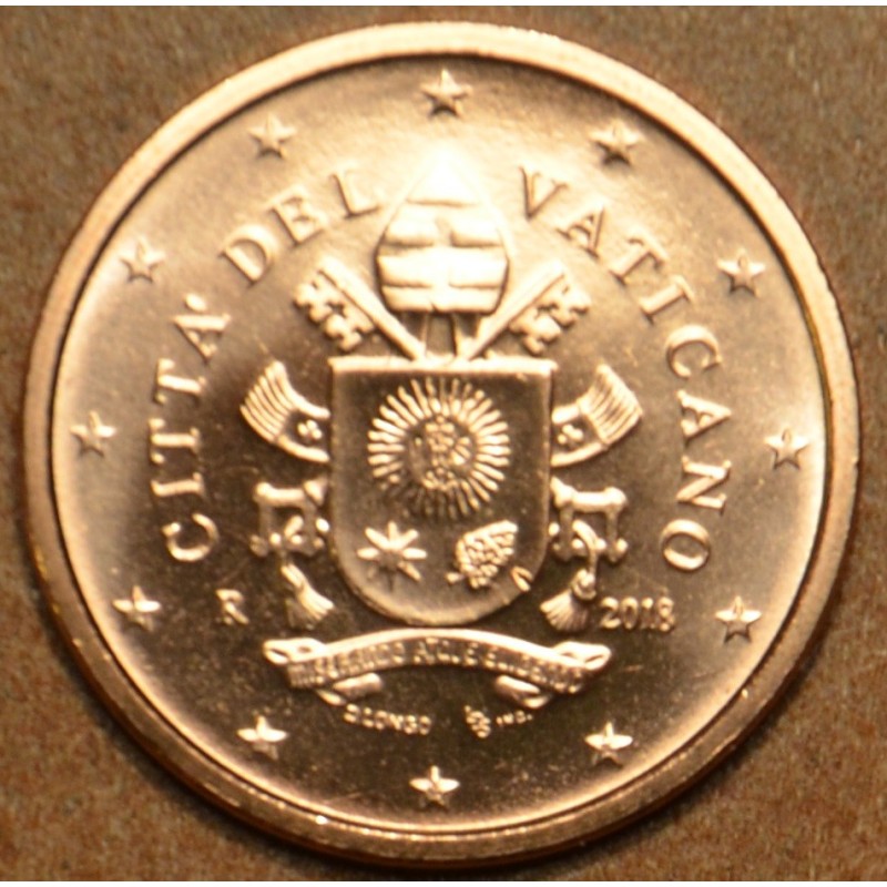 eurocoin eurocoins 5 cent Vatican 2018 (BU)