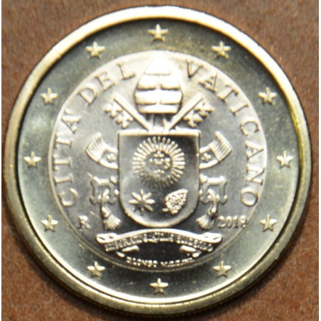Euromince mince 1 Euro Vatikán 2018 (BU)