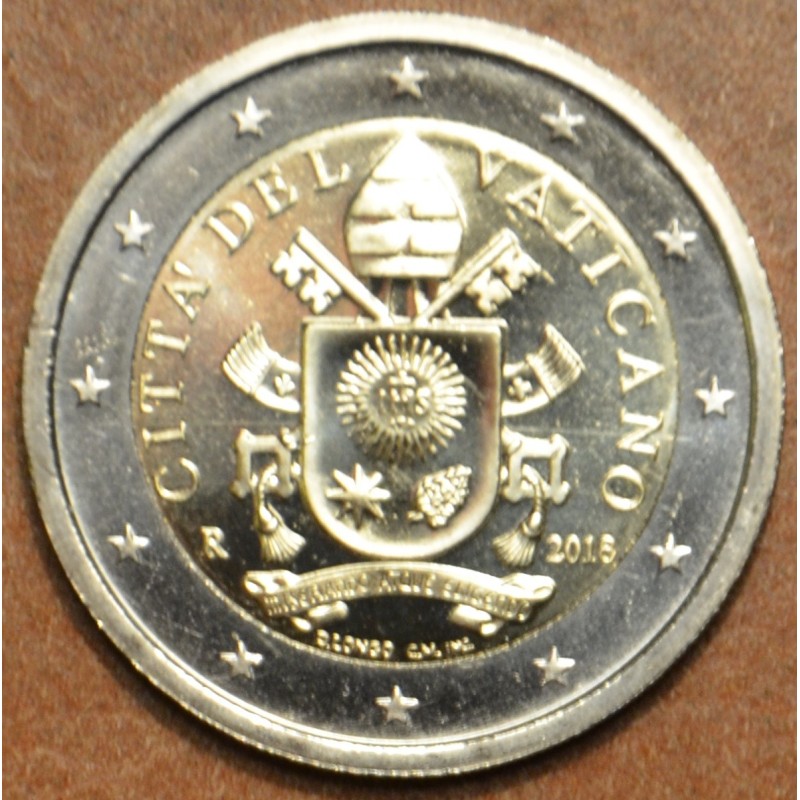 Euromince mince 2 Euro Vatikán 2018 (BU)