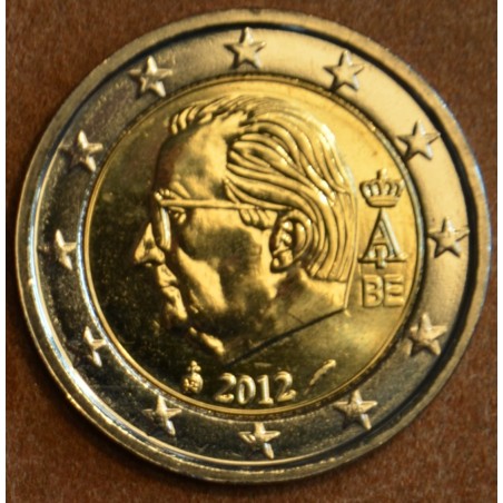 Euromince mince 2 Euro Belgicko 2012 - Albert II. (UNC)