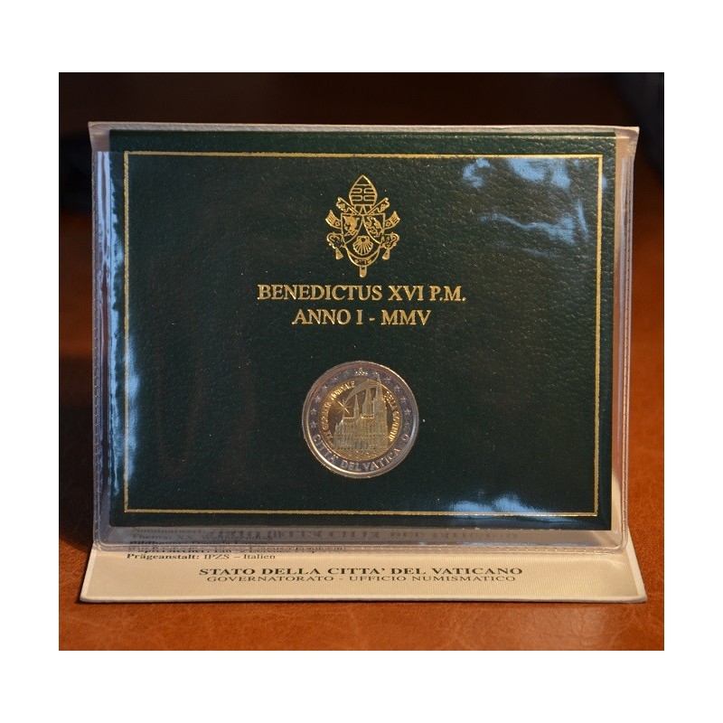 Euromince mince 2 Euro Vatikán 2005 - 20. svetový deň mládeže - Kol...