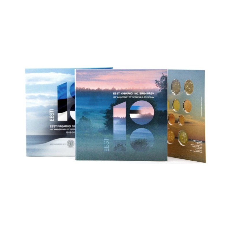 eurocoin eurocoins Set of 10 eurocoins Estonia 2018 (UNC)