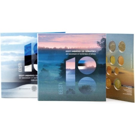 eurocoin eurocoins Set of 10 eurocoins Estonia 2018 (UNC)