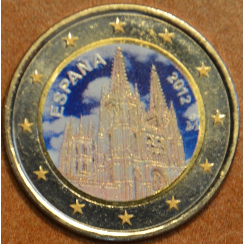 euroerme érme 2 Euro Spanyolország 2012 - A burgosi katedrális III....