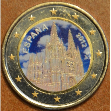 Euromince mince 2 Euro Španielsko 2012 - Katedrála v Burgose III. (...