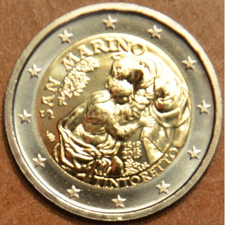 Euromince mince 2 Euro San Marino 2018 - Tintoretto (UNC)