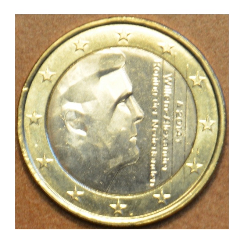 Euromince mince 1 Euro Holandsko 2014 - Kráľ Willem Alexander (UNC)