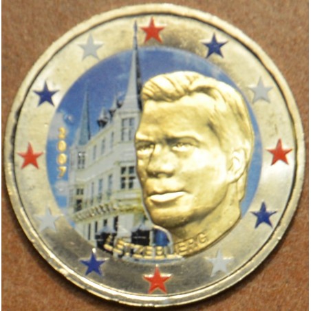 Euromince mince 2 Euro Luxembursko 2007 - Veľkovojvodský palác II. ...