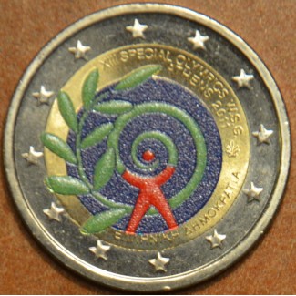 2 Euro Greece 2011 - The Special Olympics World Summer Games - Athens III. (colored UNC)