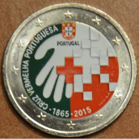 euroerme érme 2 Euro Portugália 2015 - A portugál Vöröskereszt 150 ...