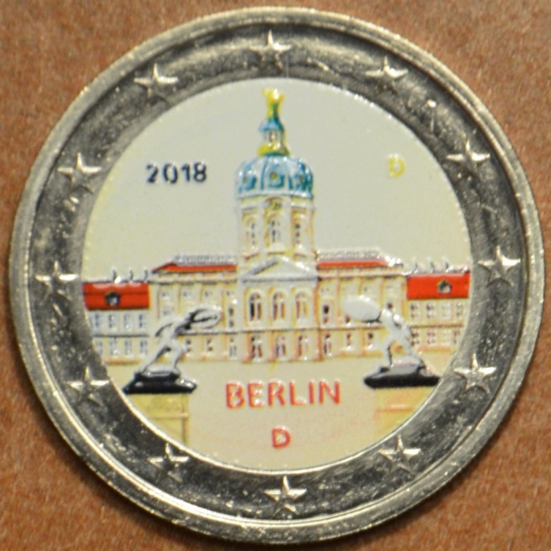 Euromince mince 2 Euro Nemecko \\"A\\" 2018 - Berlin: Scharlottenbu...