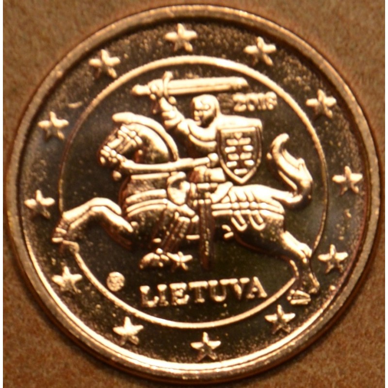Euromince mince 1 cent Litva 2018 (UNC)
