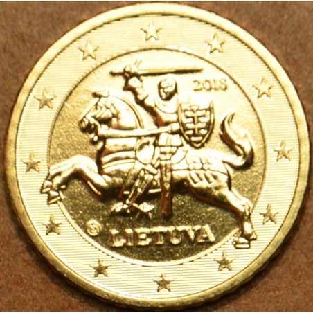 Euromince mince 50 cent Litva 2018 (UNC)