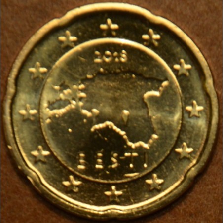 Euromince mince 20 cent Estónsko 2018 (UNC)