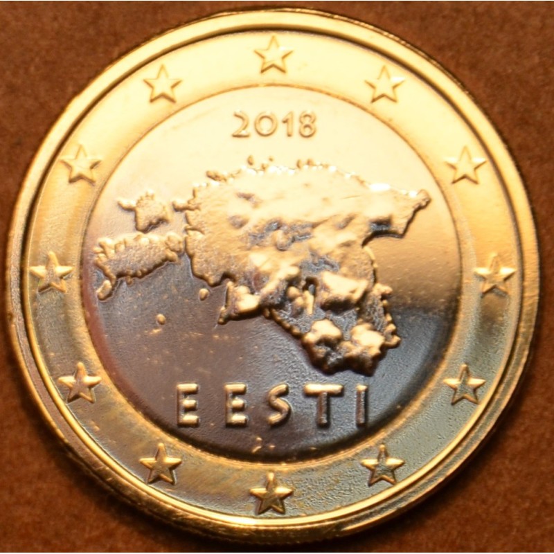 eurocoin eurocoins 1 Euro Estonia 2018 (UNC)