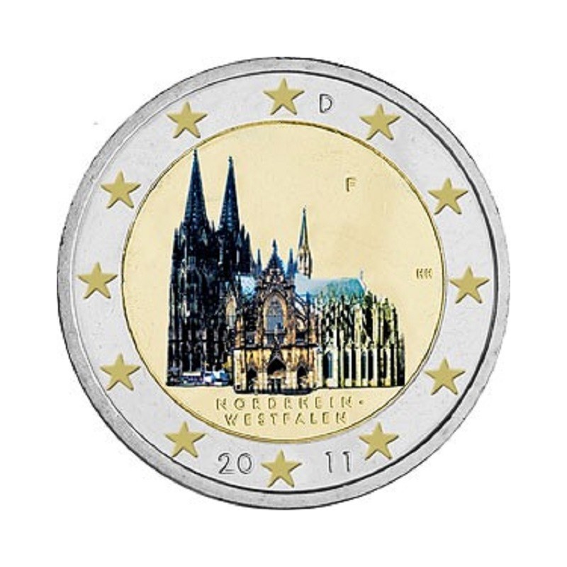 euroerme érme 2 Euro Németország \\"A\\" 2011 - Nordehein-Westfalen...