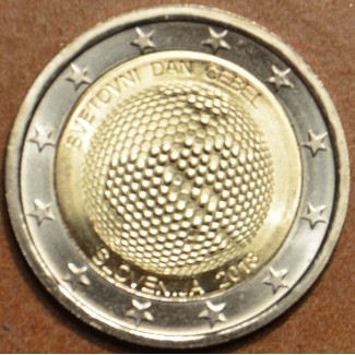 Euromince mince 2 Euro Slovinsko 2018 - Svetový deň včiel (UNC)