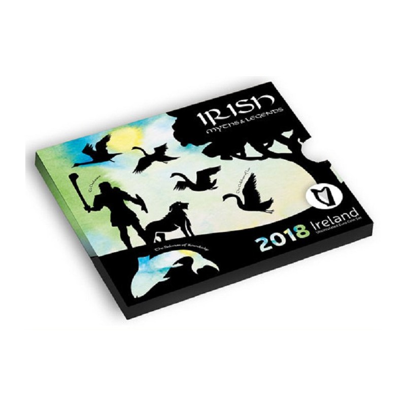 euroerme érme Írország 2018 - 8 részes forgalmi sor (BU)