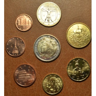 euroerme érme Olasz 8 részes forgalmi sor 2017 (UNC)