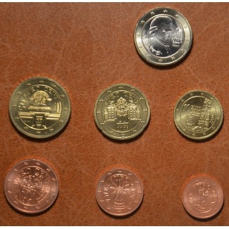 euroerme érme 7 részes forgalmi sor Ausztria 2018 (UNC)