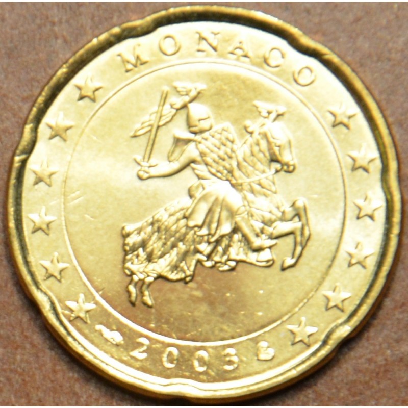 eurocoin eurocoins 20 cent Monaco 2003 (UNC)