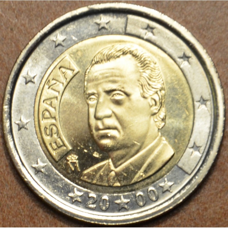 euroerme érme 2 euro Spanyolország 2000 (UNC)