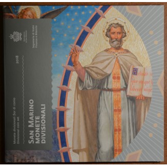 Euromince mince San Marino 2018 sada 8 euromincí (BU)