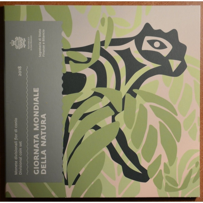 euroerme érme San Marino 2018 - 9 részes forgalmi sor (BU)