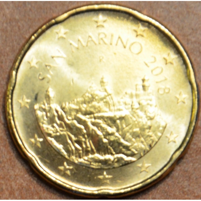 eurocoin eurocoins 20 cent San Marino 2018 (UNC)