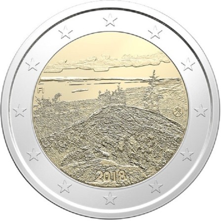 eurocoin eurocoins 2 Euro Finland 2018 - National park Koli (UNC)