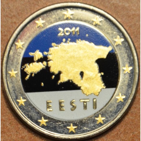 Euromince mince 2 Euro Estónsko 2011 III. (farebná UNC)