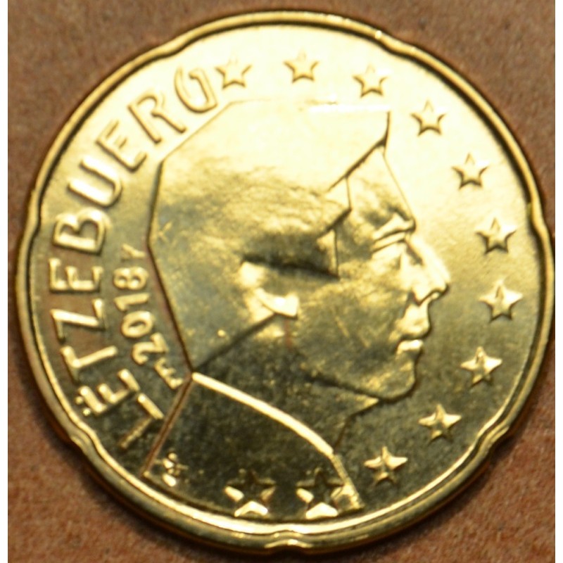 eurocoin eurocoins 20 cent Luxembourg 2018 new mintmark (UNC)