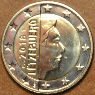 Euromince mince 2 Euro Luxembursko 2018 nová značka (UNC)