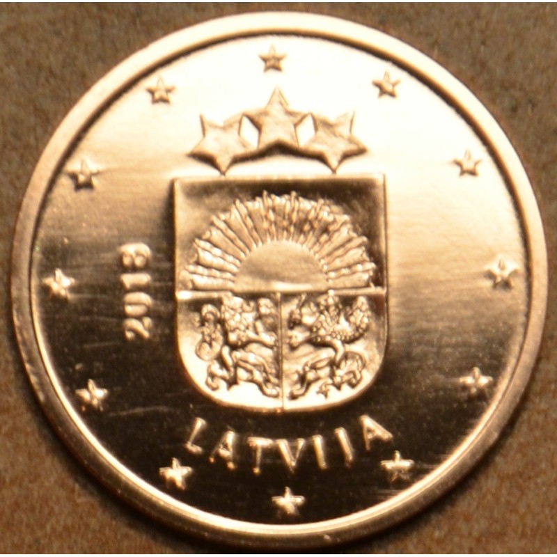 euroerme érme 2 cent Lettország 2018 (UNC)