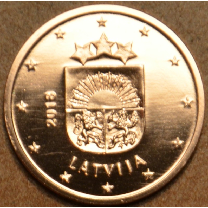 euroerme érme 5 cent Lettország 2018 (UNC)