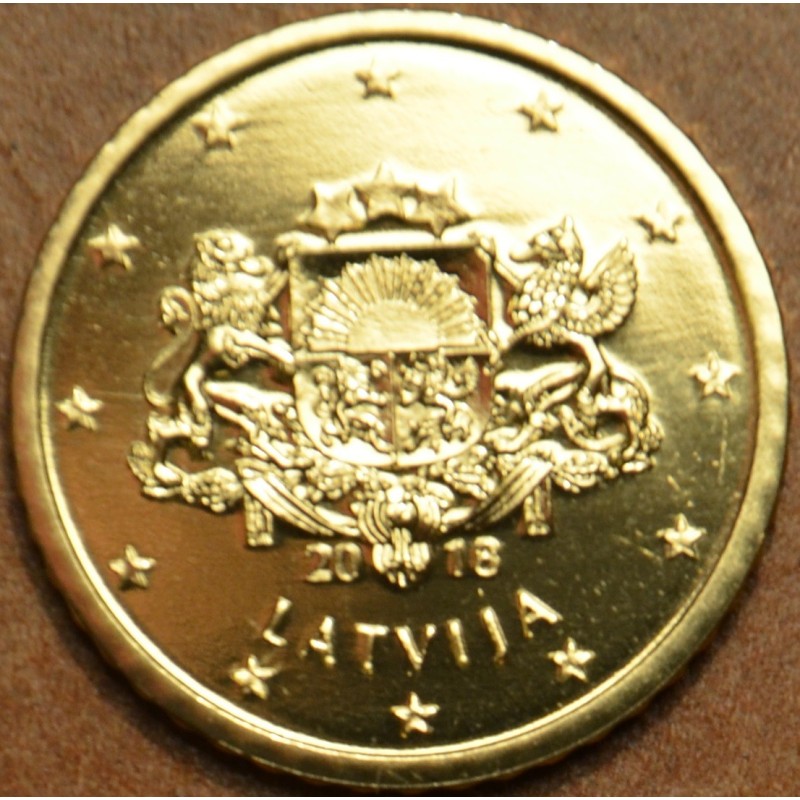 eurocoin eurocoins 50 cent Latvia 2018 (UNC)