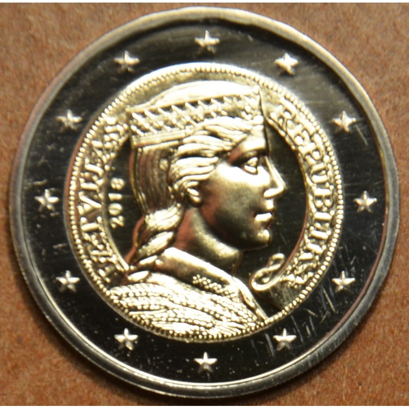 eurocoin eurocoins 2 Euro Latvia 2018 (UNC)