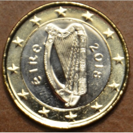 Euromince mince 1 Euro Írsko 2018 (UNC)