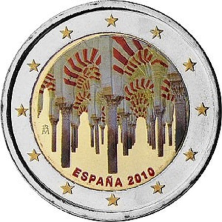 Euromince mince 2 Euro Španielsko 2010 - UNESCO: Historické centrum...