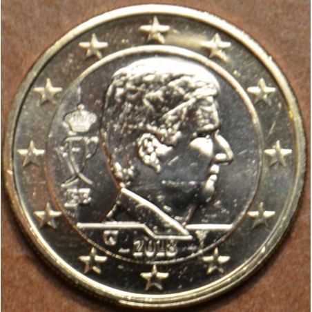 Euromince mince 1 Euro Belgicko 2018 - Kráľ Filip (UNC)